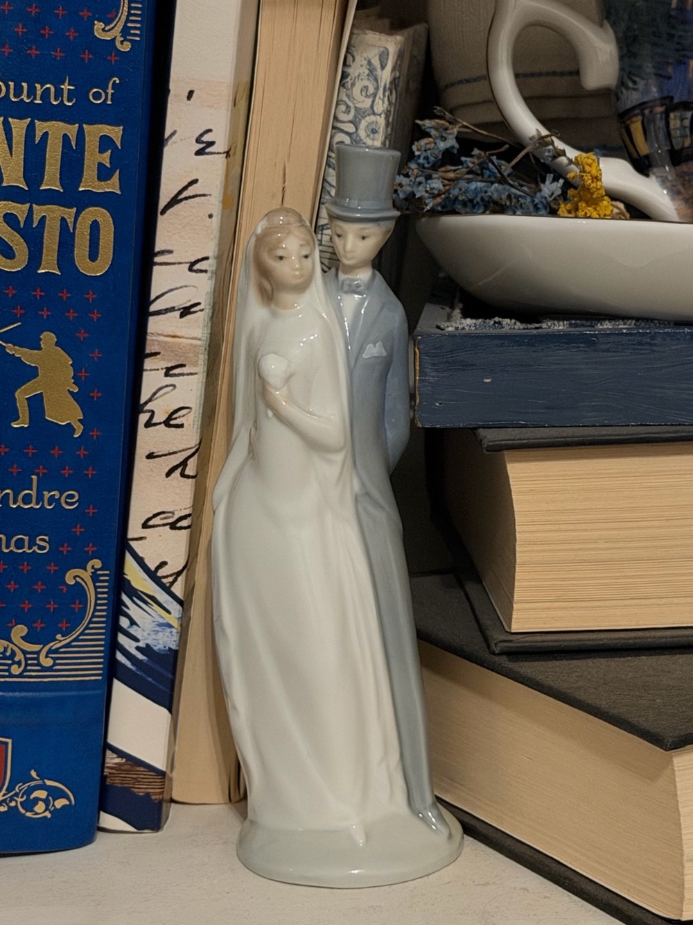 Vintage Lladró 4808 Bride & Groom Wedding Figurine 1972 Retired Porcelain Spain